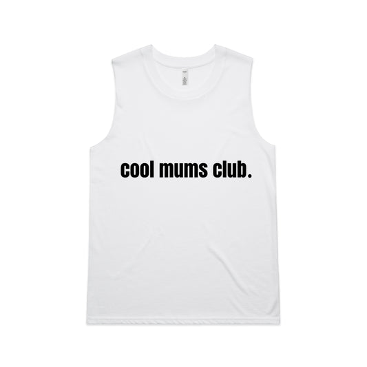 Cool Mums Club Classic Logo Upside Tank