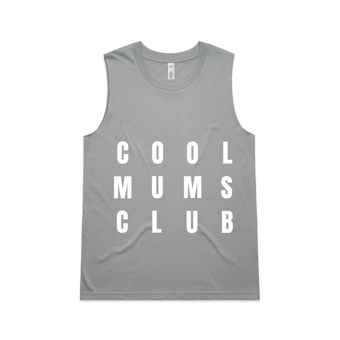 Cool Mums Club Stacked Logo Upside Tank