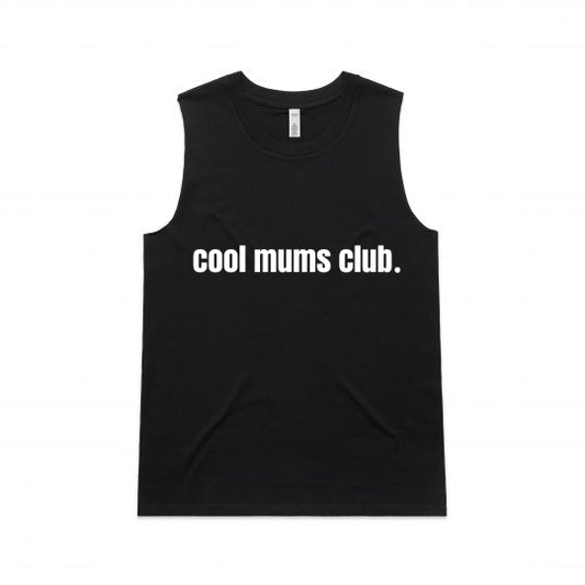 Cool Mums Club Classic Logo Upside Tank