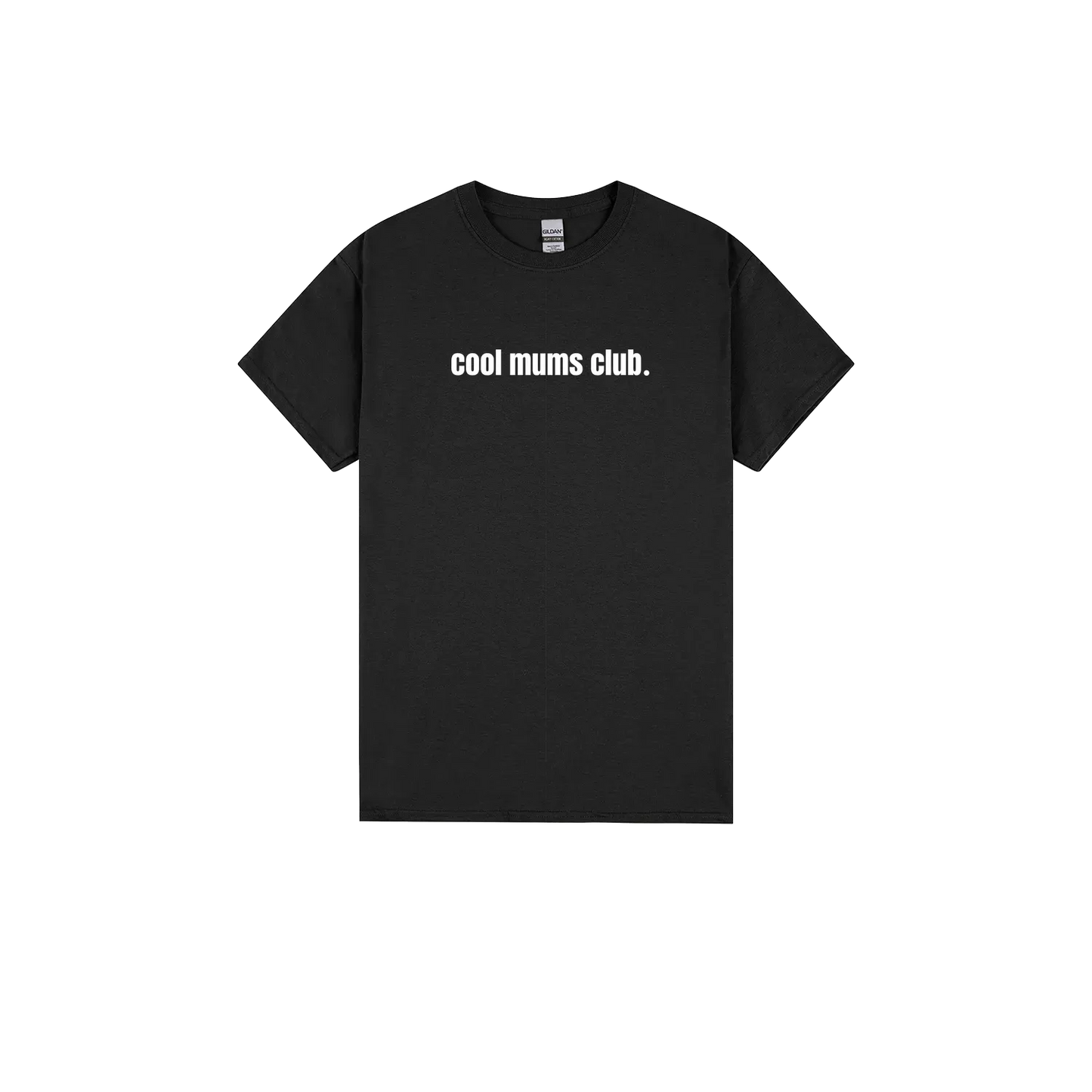 Black front flat lay