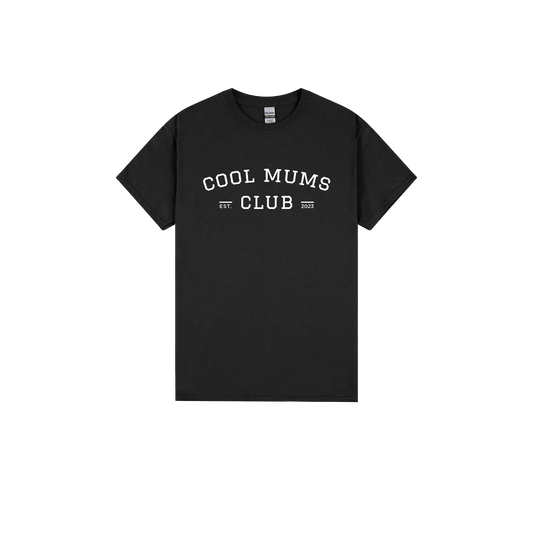 Black front flat lay