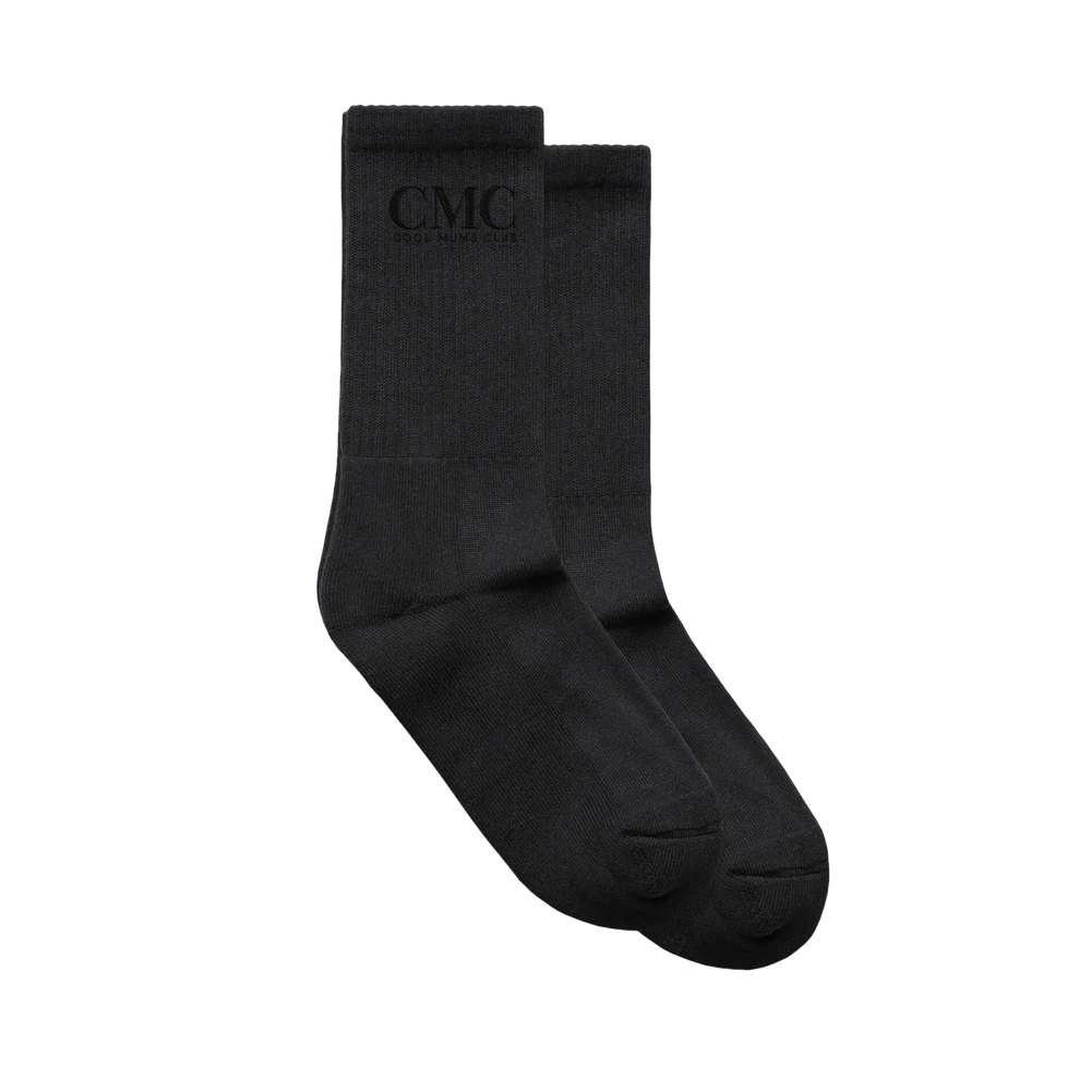 Black right flat lay