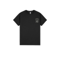 Black front flat lay