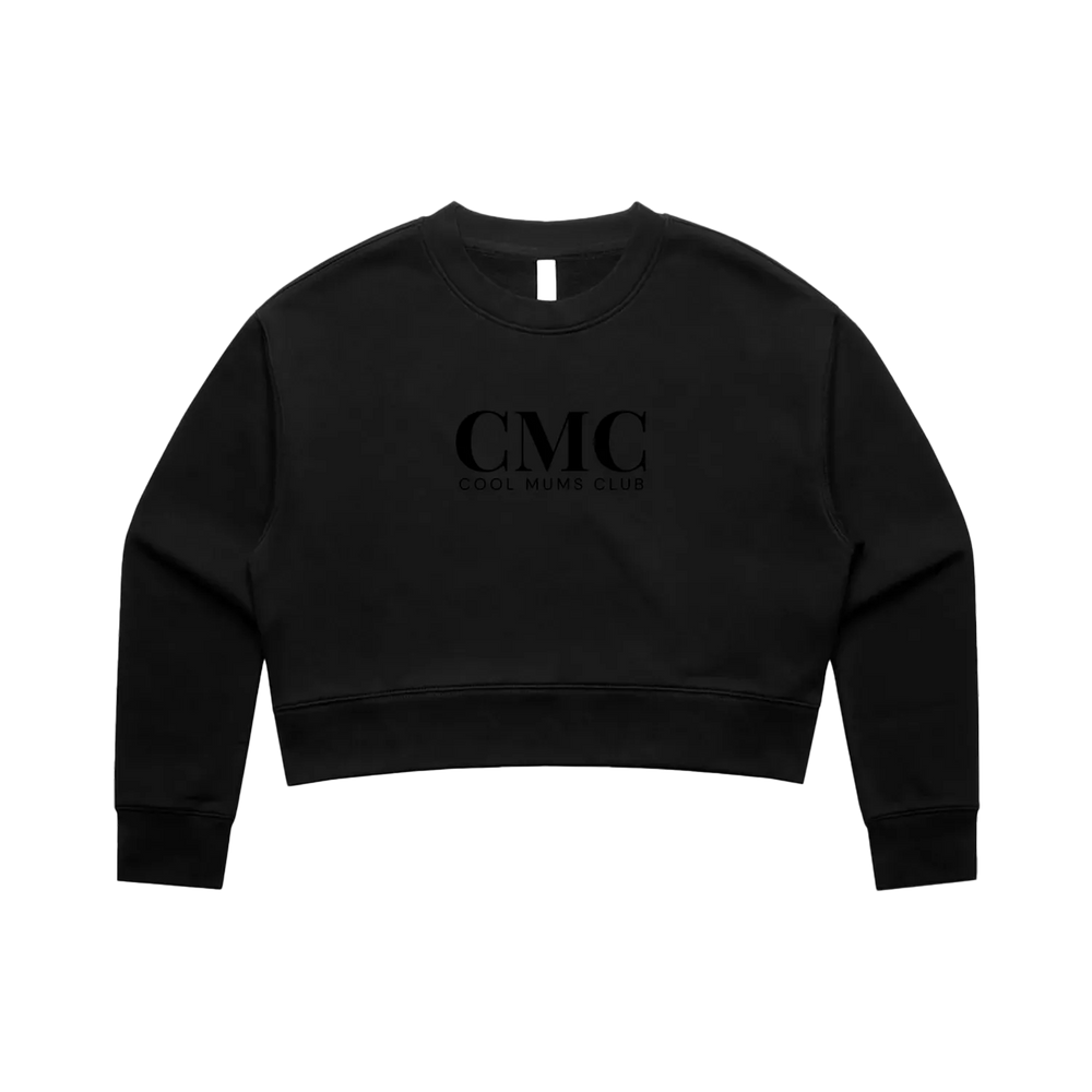 Black front flat lay