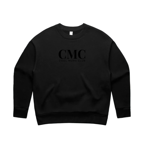 Black front flat lay