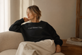 Classic Logo Crew Sweatshirt — Bone Logo