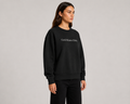 Classic Logo Crew Sweatshirt — Bone Logo