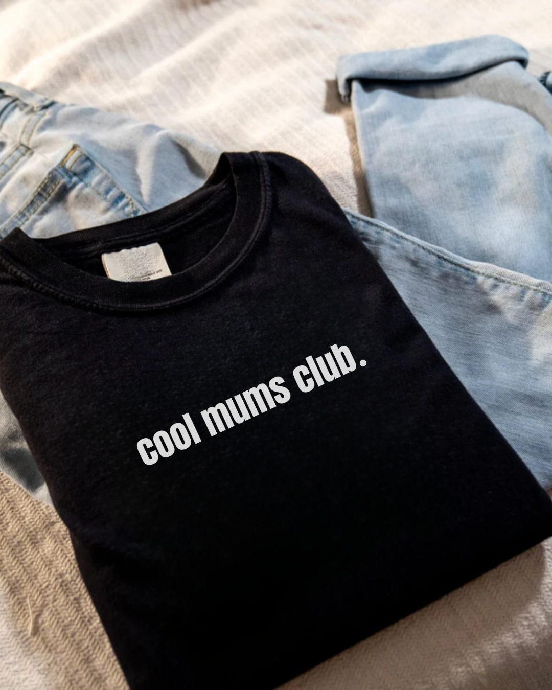 Cool Mums Club Classic Logo Tee - Ink