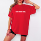 Cool Mums Club Classic Logo Tee - Hot Mum Red (Limited Edition)