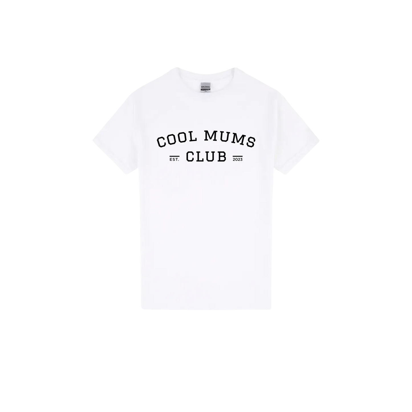 White front flat lay