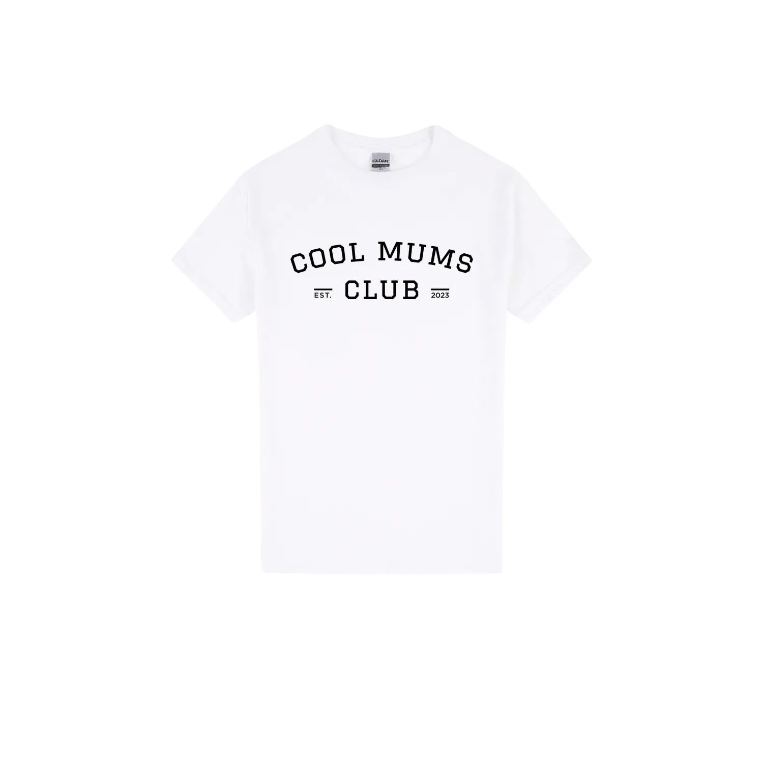 White front flat lay