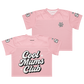 Cool Mums Club Boxy Football Jersey - Pink