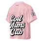Cool Mums Club Boxy Football Jersey - Pink