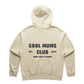 Mum Like A Legend Relax Hood – Bone/Butter with Charcoal Logo