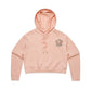 Gentle Parenting Drop Out – Cropped Hoodie Light Pink