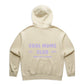 Mum Like A Legend Relax Hood – Butter/Lavender Logo