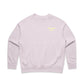 Mum Like A Legend Relax Crew – Orchid/Lemon Logo