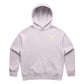 Mum Like A Legend Relax Hood – Orchid/Lemon Logo