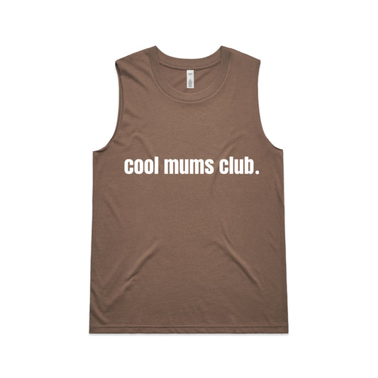 Cool Mums Club Classic Logo Upside Tank