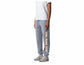 Mum Like A Legend Relax Track Pants – Powder/Apricot Logo